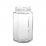 Βάζο 280ml εξάγωνο φ58